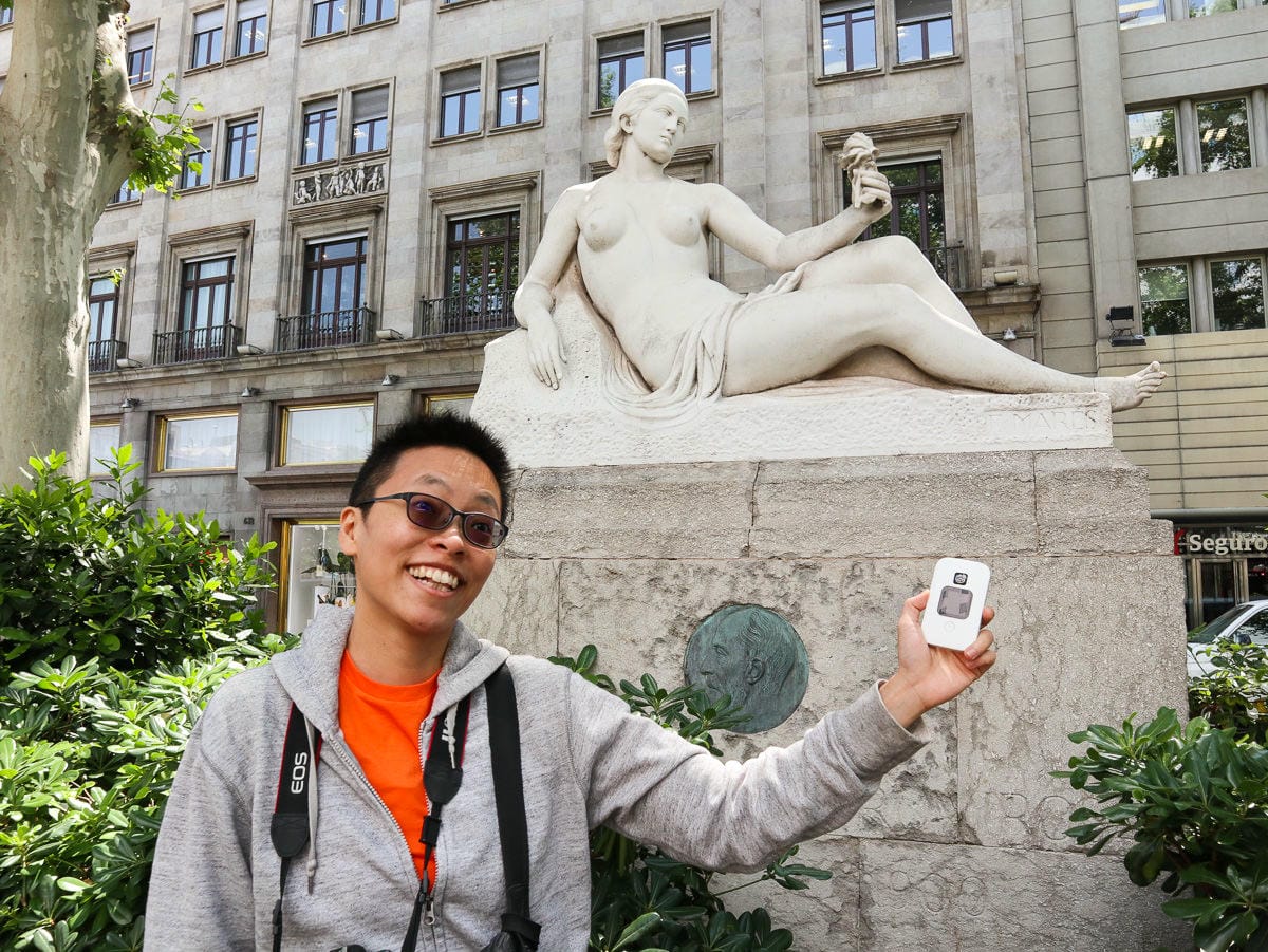 歐洲網路分享器travelwifi 旅行上網商務追劇團體出遊