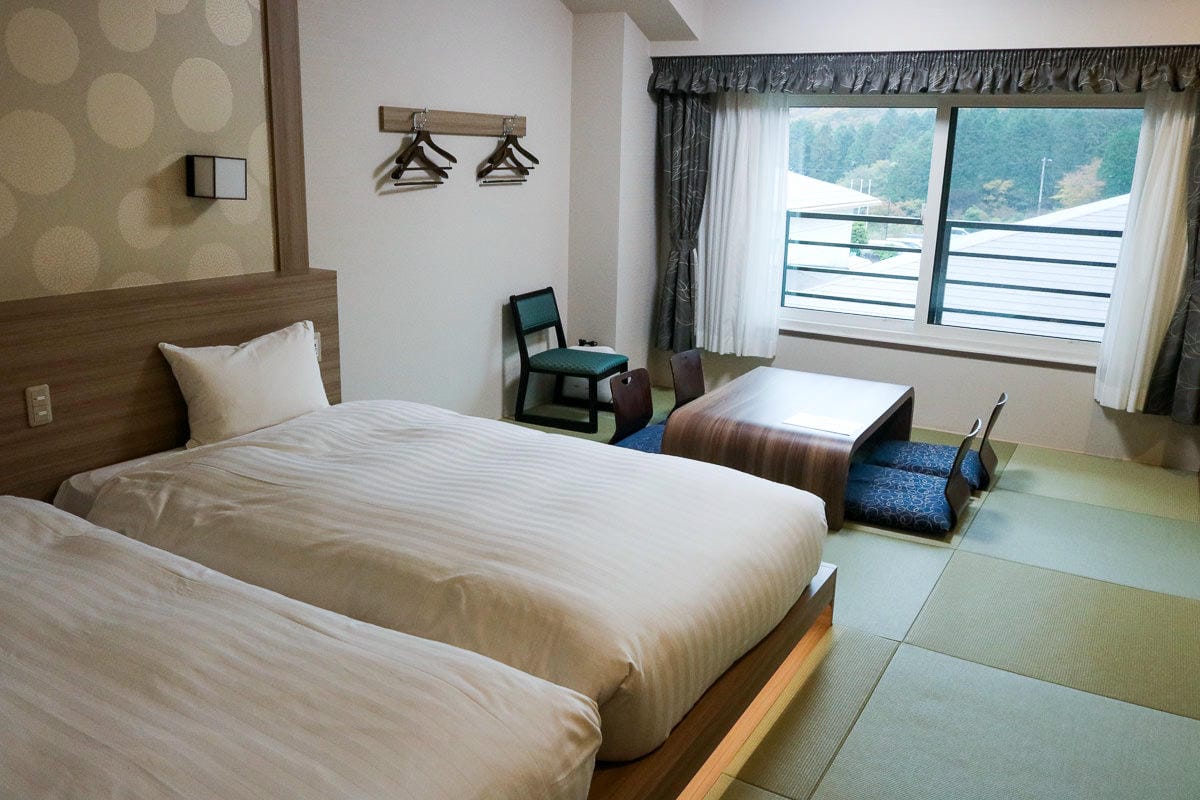 箱根溫泉旅館綠色廣場酒店 舒適價格親民還可看富士山