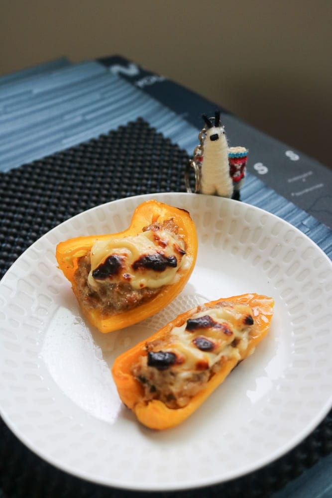 彩椒鑲肉做法,辣味西式零油煙下酒菜烤箱食譜 - 第10張圖 彩椒鑲肉做法,辣味西式零油煙下酒菜烤箱食譜