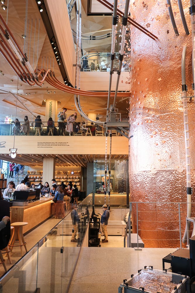 東京星巴克旗艦店。中目黑沒櫻花也要去的景點星巴克臻選