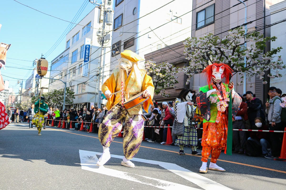 淺草祭典江戶吉原花魁遊街值得看，四月一葉櫻祭登場！