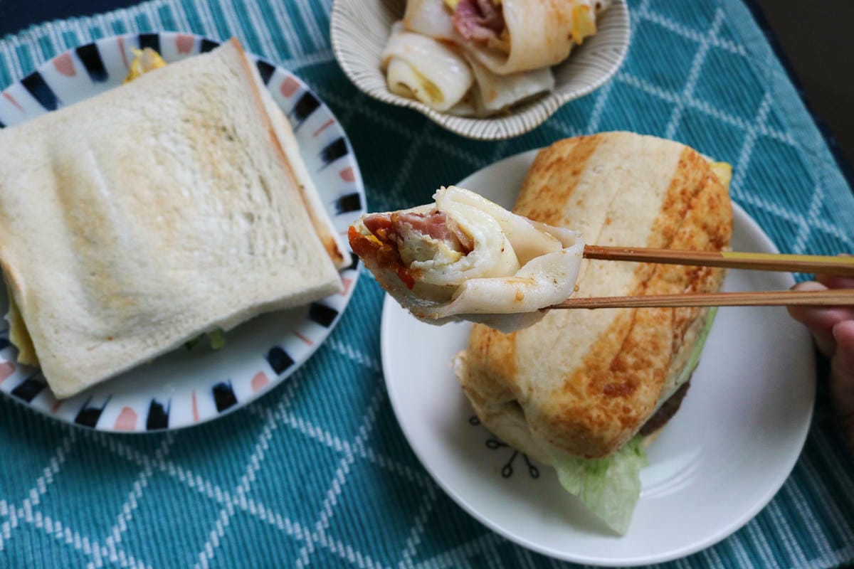 內湖美食。東湖馬早餐午餐輕食，軟法跟闆娘是記憶點