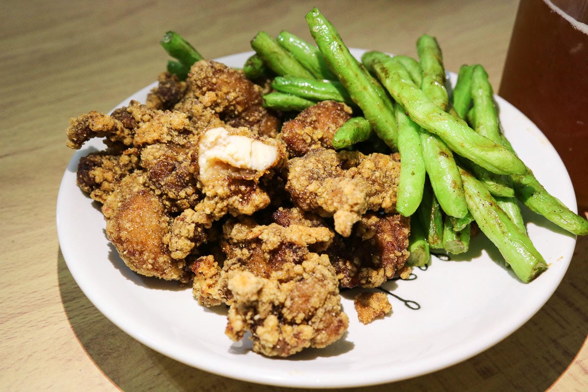 內湖週末限定的鹹酥雞，沒有第二次的鹽酥雞