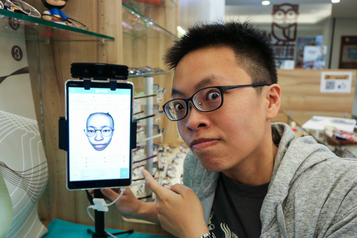 東湖森活眼鏡3D掃描眼鏡BRAGi，配眼鏡不再無趣