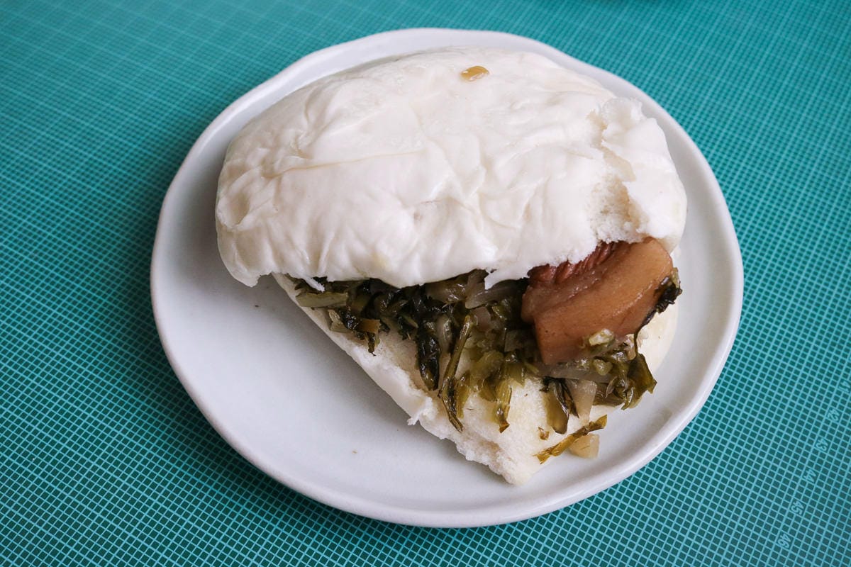 台北內湖285巷豪棧潤餅割包，捷運西湖旁輕食下午茶