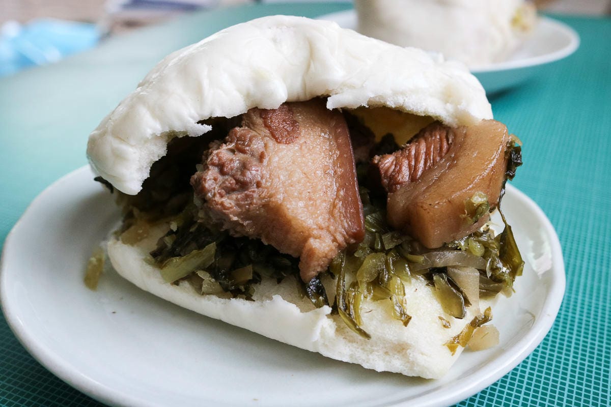 台北內湖285巷豪棧潤餅割包，捷運西湖旁輕食下午茶