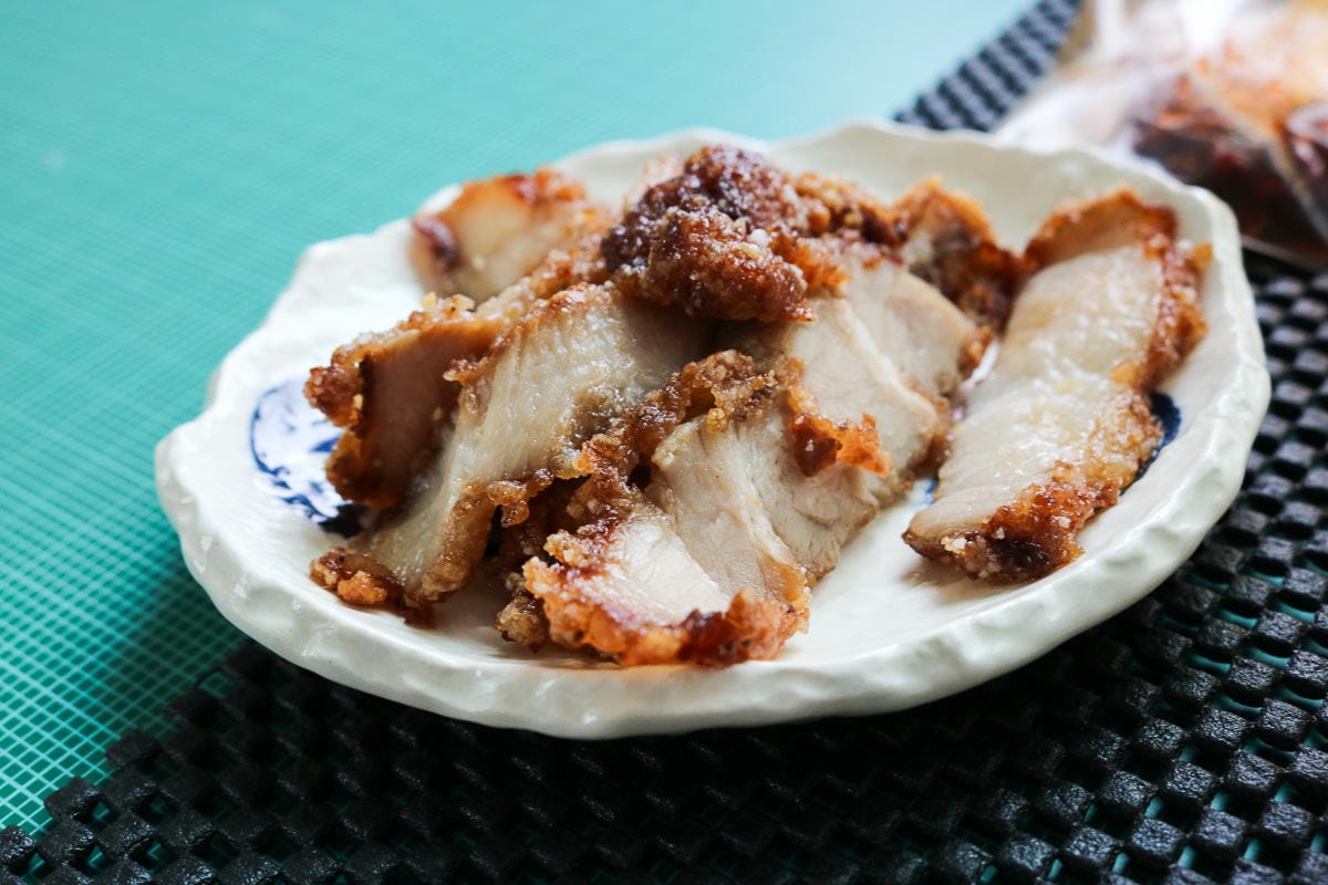 內湖美食豐禾便當加入午餐戰場，厚切排骨好吃內湖江南店有外送