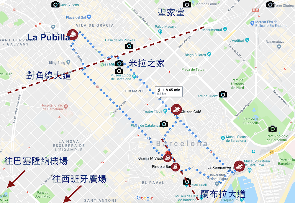 巴塞隆納特色早餐精選5家!當地人早餐配酒?甜食鹹食一次網羅 - 第3張圖 巴塞隆納特色早餐精選5家!當地人早餐配酒?甜食鹹食一次網羅