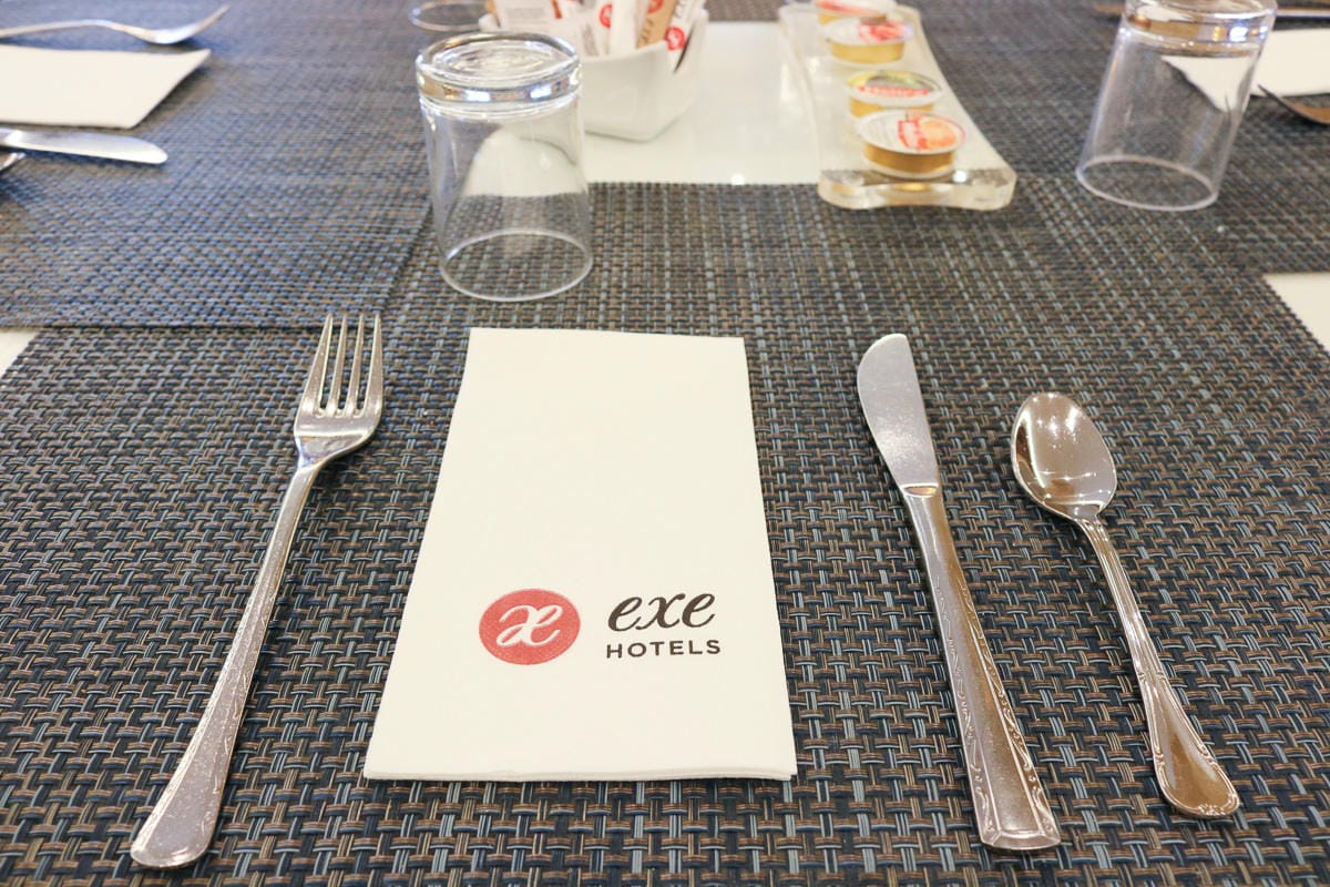 普拉森西亞推薦旅館 Hotel Exe Alfonso VIII 早餐CP破表房間大又寬敞