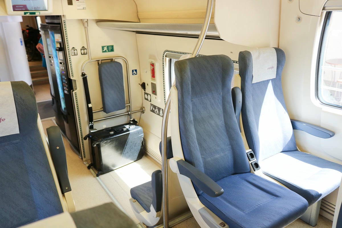 西班牙Renfe用歐洲火車通行證PASS教學QA更新