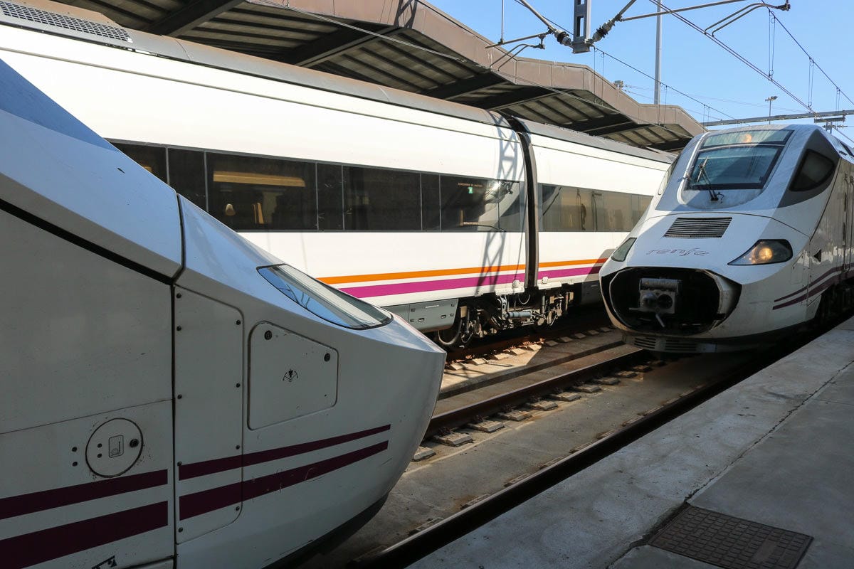 西班牙Renfe用歐洲火車通行證PASS教學QA更新