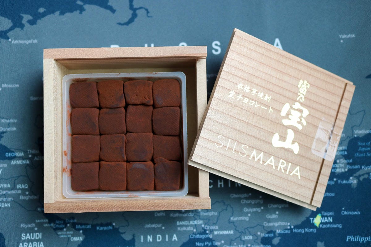 橫濱伴手禮日本生巧克力創始店Sils Maria好吃超越Royce