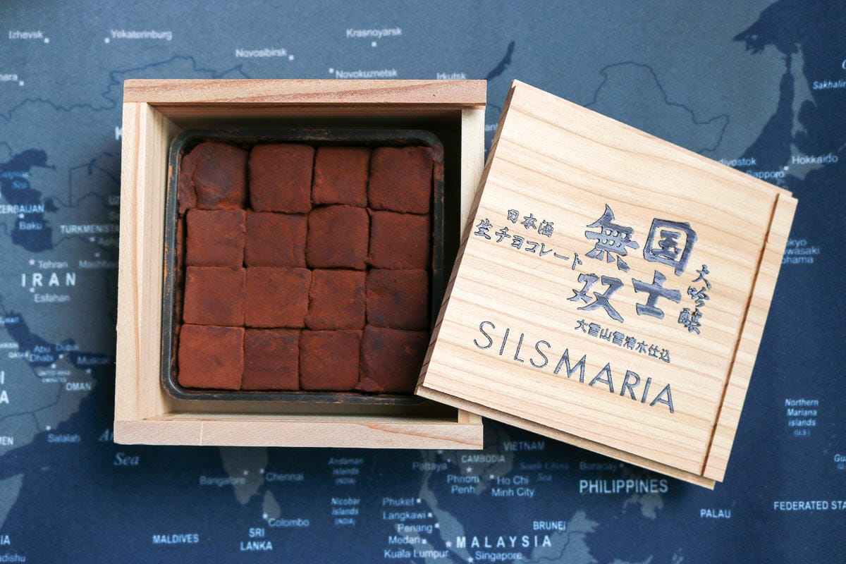 橫濱伴手禮日本生巧克力創始店Sils Maria好吃超越Royce