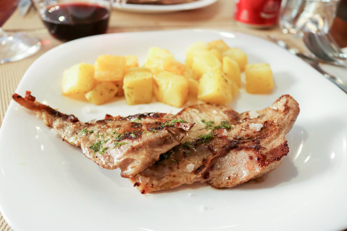 馬德里近郊埃納雷斯堡餐廳La Bistró Cervantina每日特餐超級棒