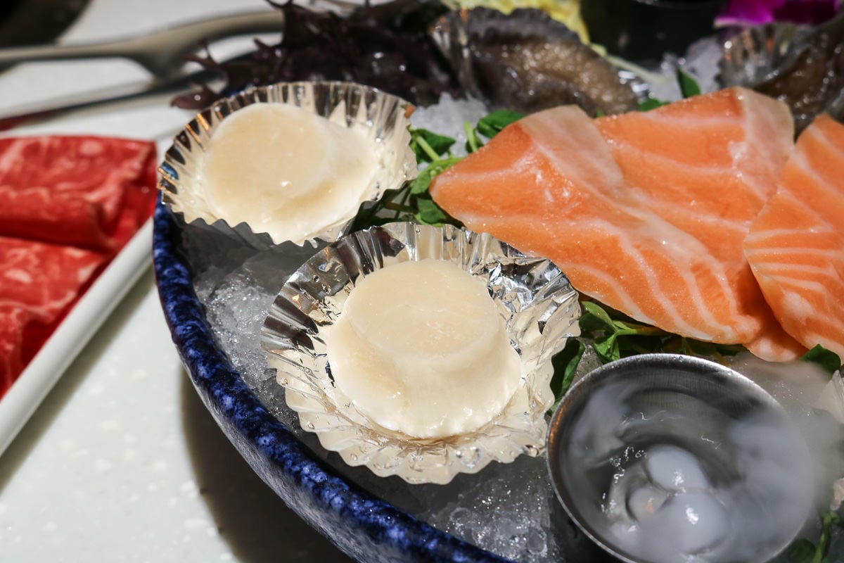 內湖美食火鍋首推天鍋宴西湖店 冷飲甜點自助取浮誇火鍋食材不馬虎