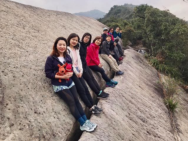 龍船岩內湖最刺激登山步道老蝦練走團