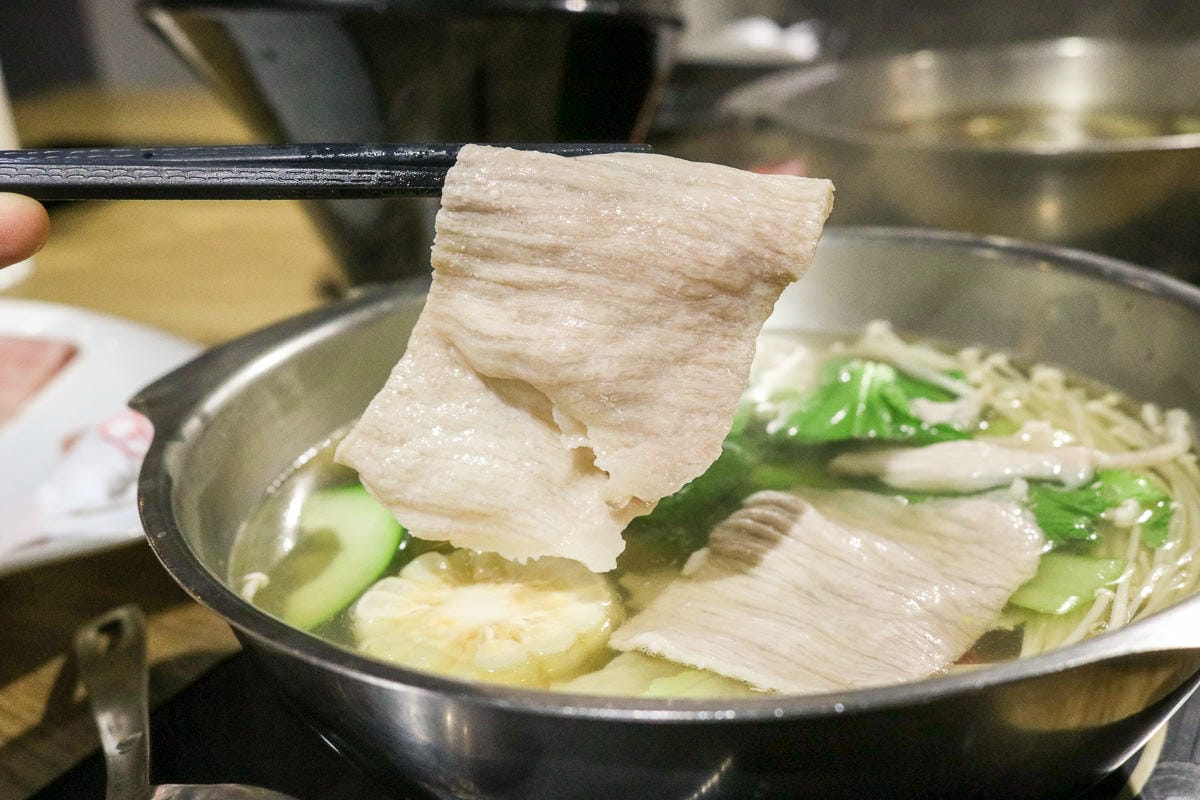 內湖火鍋 團緣涮涮屋精緻鍋物海鮮肉片高CP一人吃也自在