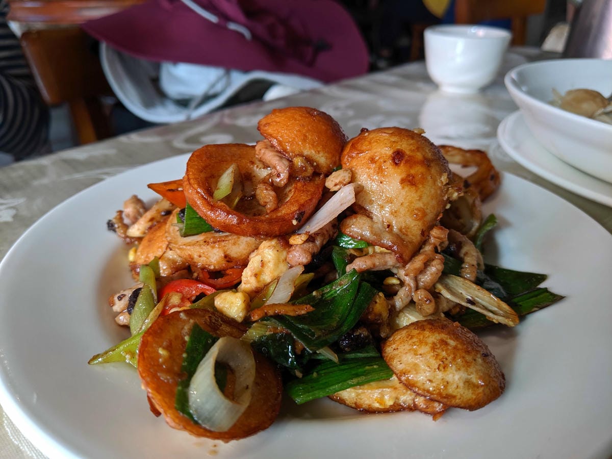 內湖台菜合菜上海菜源味軒炒菜熱炒聚餐