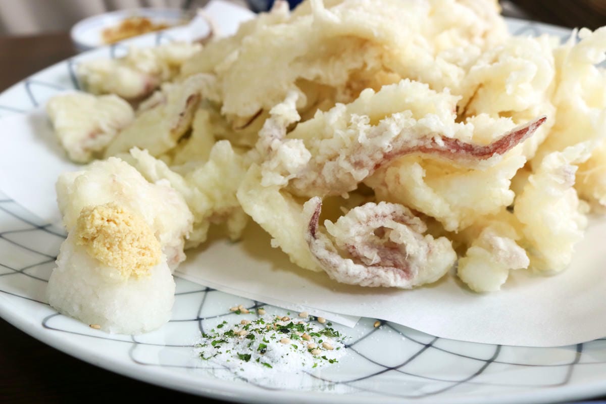 佐賀名物 餐廳大和花枝兩吃 いかの活き造り唯獨小心錢包破洞