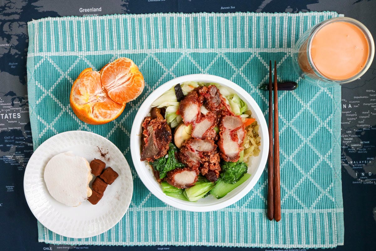 內湖綠葉飯包 價格實惠菜多份量足 內湖鄉民口中圓便當就是綠葉