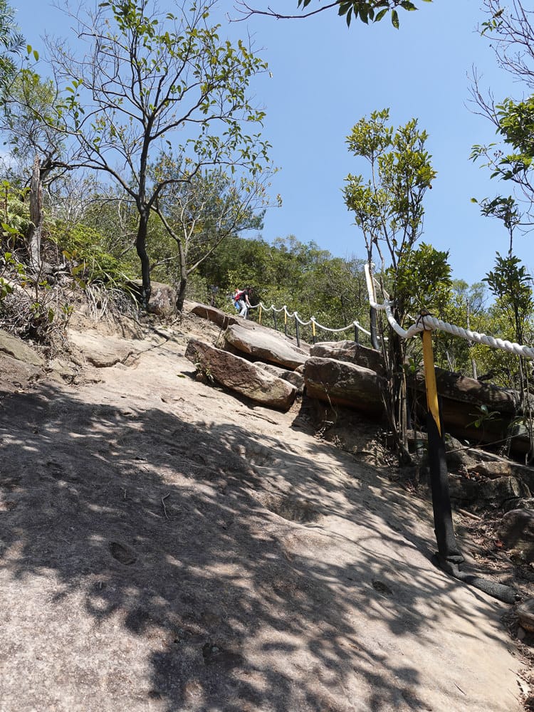 內湖金面山採石場大岩壁 路線飛簷走壁不回頭之Google地圖沒有的登山步道