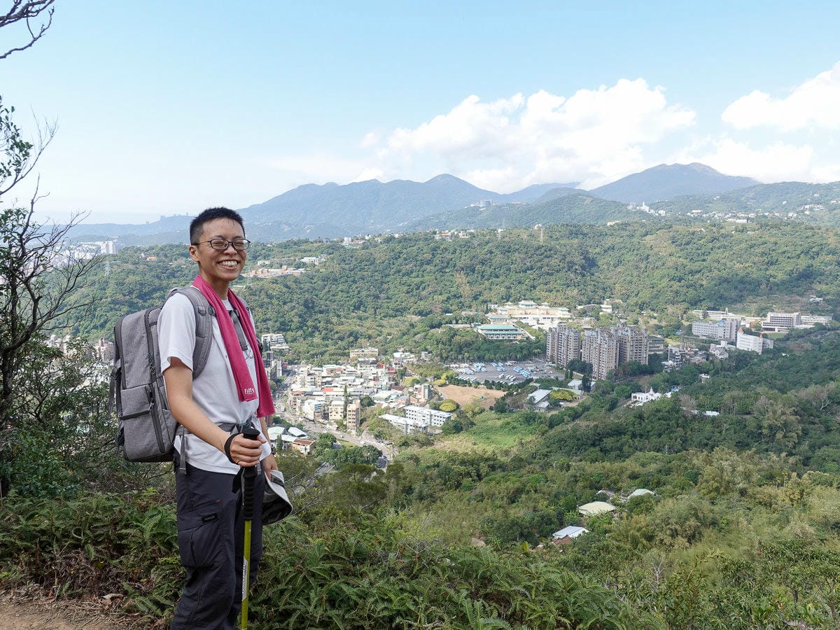 台北大縱走內湖忠勇山劍潭圓山支線老地方觀機平台 健行登山步道比你想得更豐富