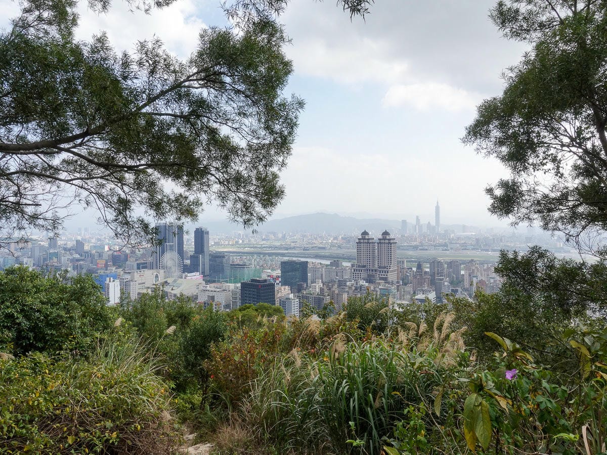 台北大縱走內湖忠勇山劍潭圓山支線老地方觀機平台 健行登山步道比你想得更豐富