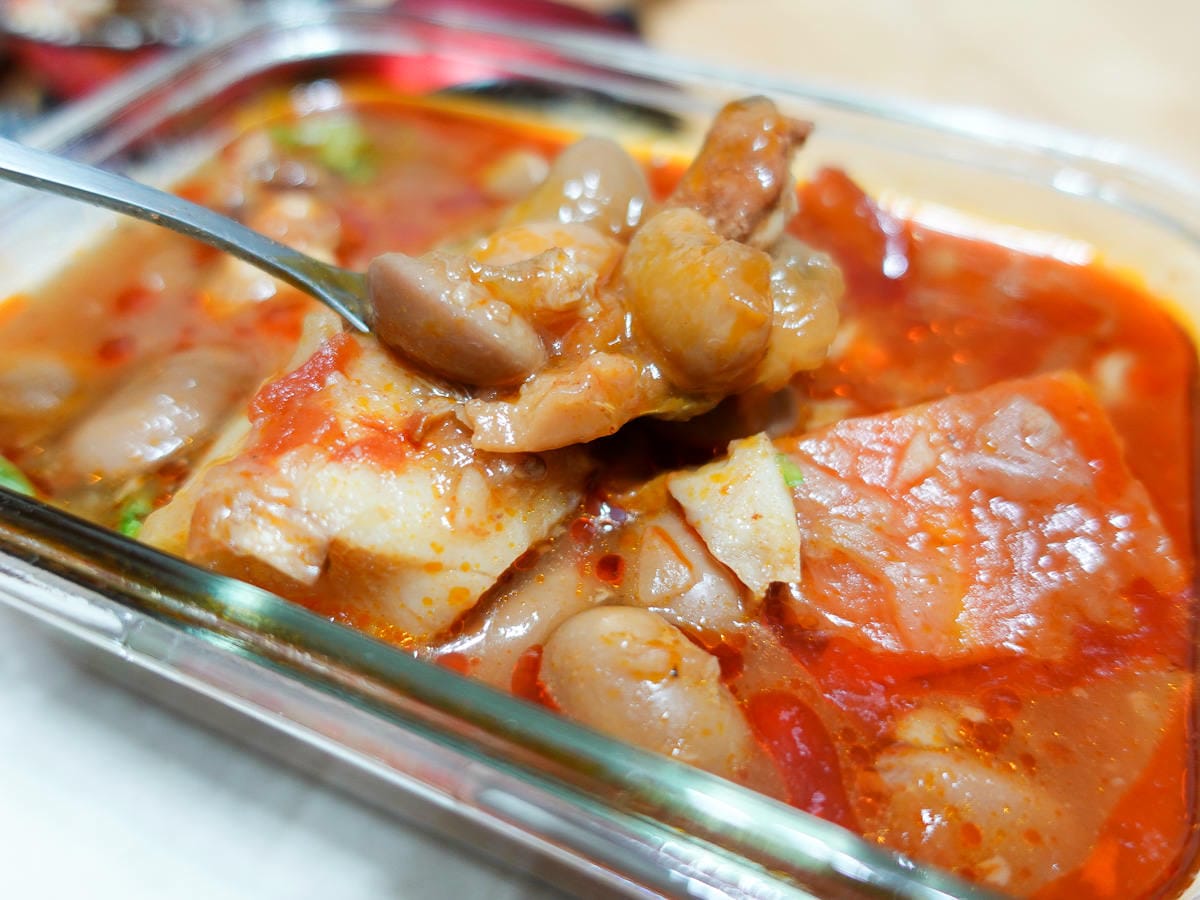 西班牙豆子湯 暖胃好湯簡單零失敗紅椒粉萬歲！對付豆子用壓力鍋省力省火最有效率