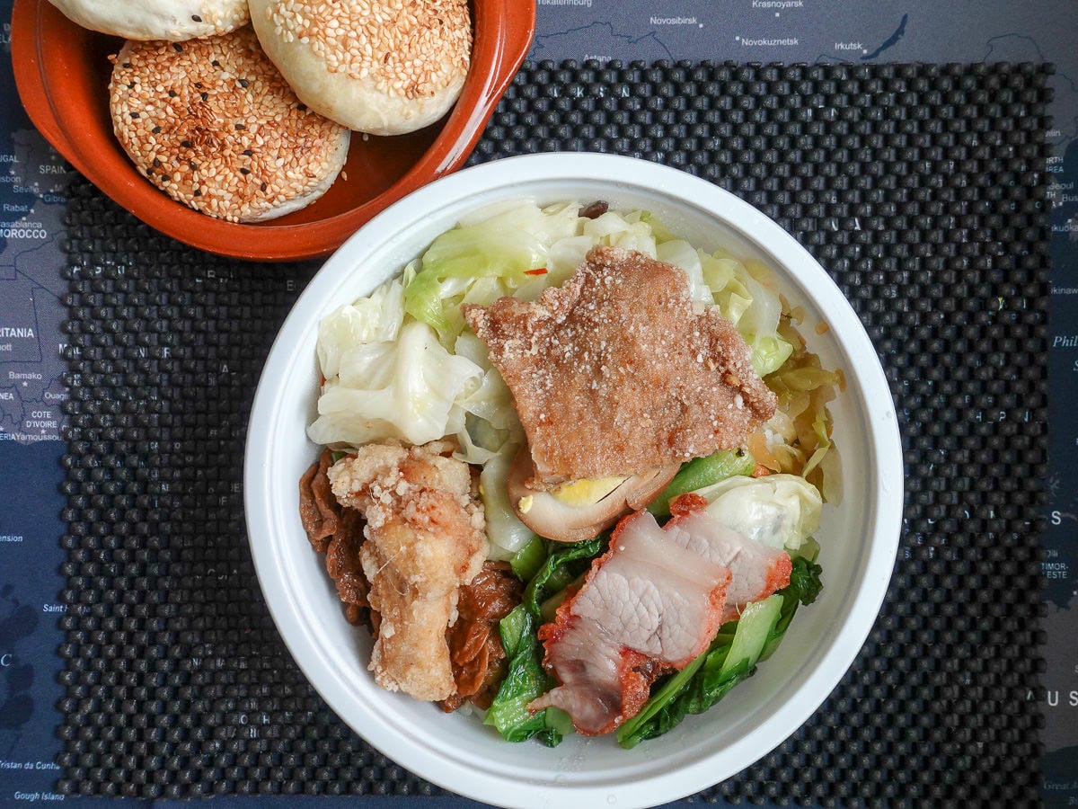 綠葉飯包招牌-1