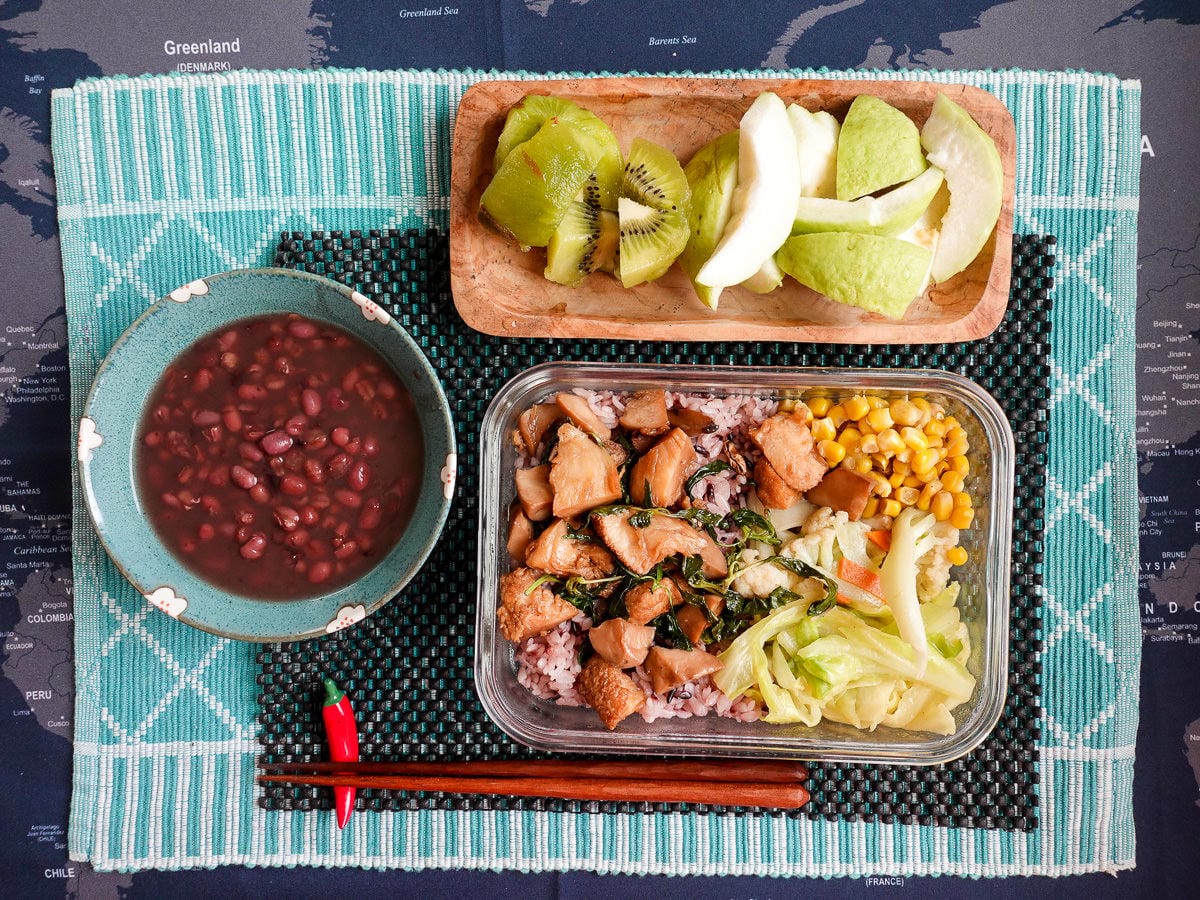 內湖素食便當外送 小鳥不吃肉 每日限定主菜記得電話預約