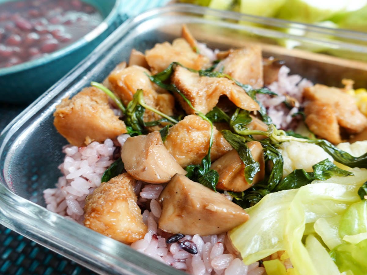 內湖素食便當外送 小鳥不吃肉 每日限定主菜記得電話預約