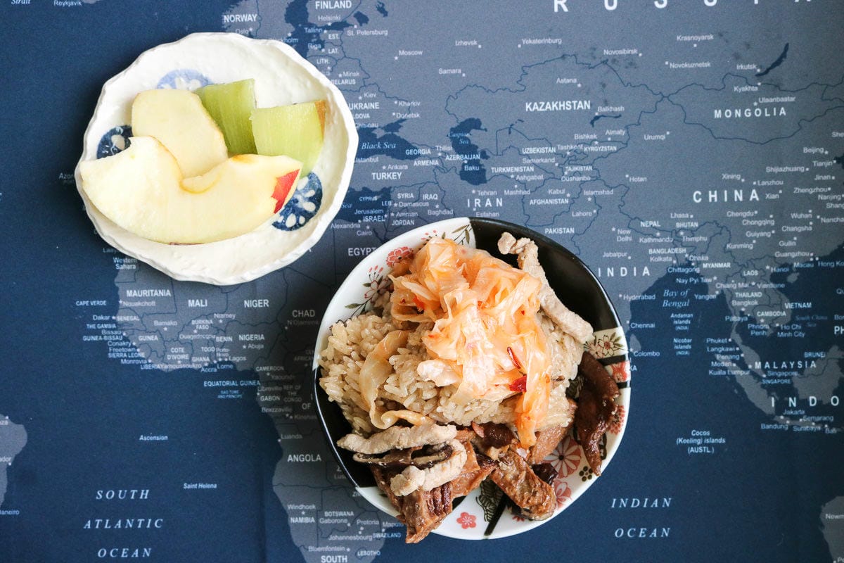 內湖油飯 湖光市場康寧路一段 養樂多對面貴子油飯當早午餐剛好 - 第4張圖 內湖油飯 湖光市場康寧路一段 養樂多對面貴子油飯當早午餐剛好