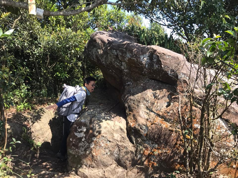 開眼山龍船岩大邱田山白石湖山內湖步道