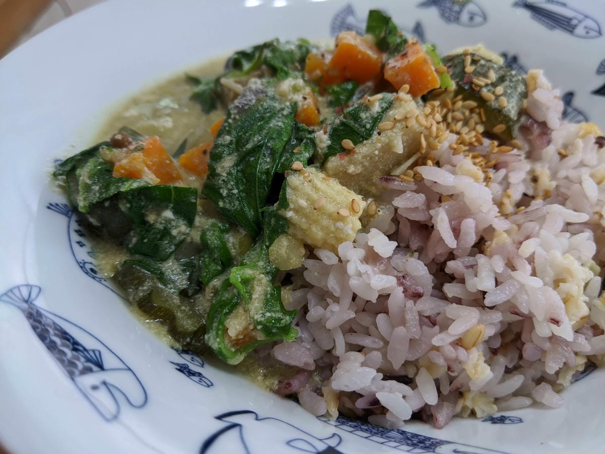 綠咖哩壓力鍋椰奶版