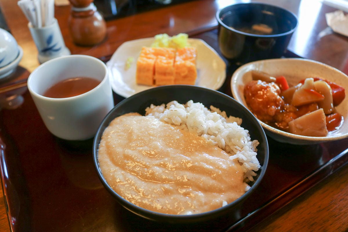 東京山藥泥麥飯吃到飽還有炸雞塊 淺草寺旁高CP美食