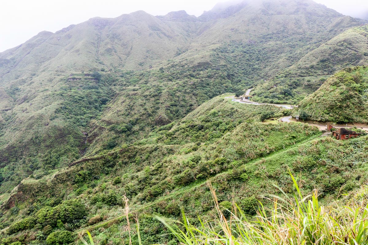新北登山路線 報時山 六坑索道 煙囪稜 祈堂老街