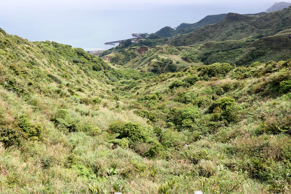 新北登山路線 報時山 六坑索道 煙囪稜 祈堂老街