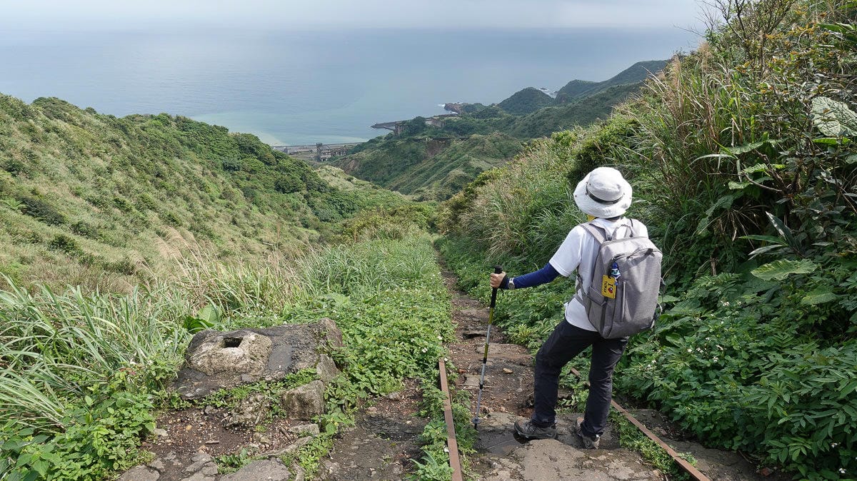 新北登山路線 報時山 六坑索道 煙囪稜 祈堂老街