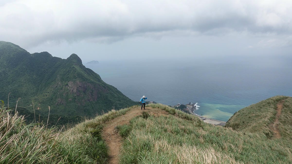 新北登山路線 報時山 六坑索道 煙囪稜 祈堂老街