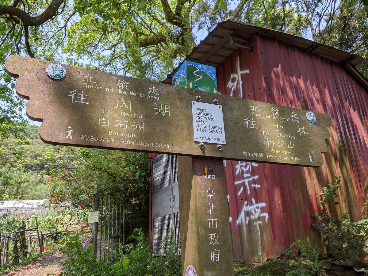 台北內湖碧湖步道 鯉魚山小人國 甜水鴛鴦湖 健行環狀雨天路線