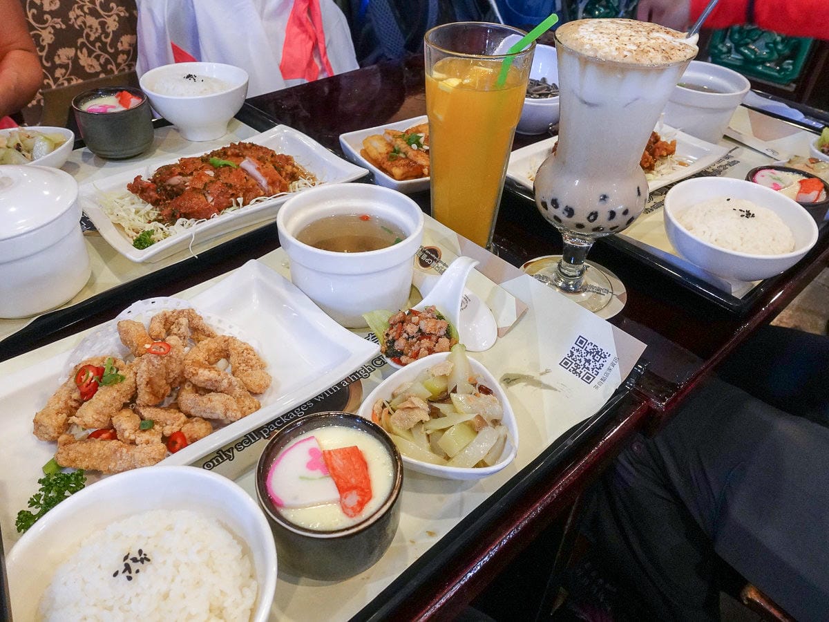 桃園茶自點複合式餐飲 點心套餐火鍋簡餐飲料特大杯意外美味