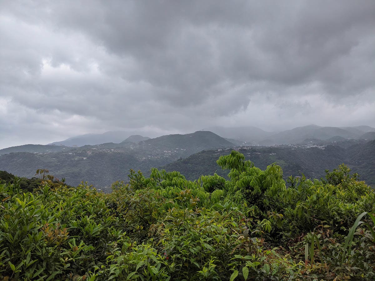 台北爬山遊記 內湖大崙尾山 長壽坡 碧溪步道繞一圈內湖人少好走經典路線