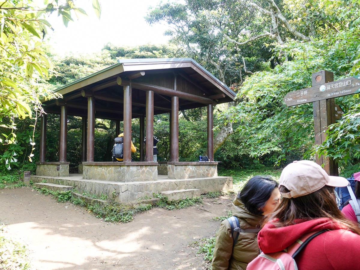 北投百岳練習 清天宮 面天坪 面天山 向天山 興福寮古道O形