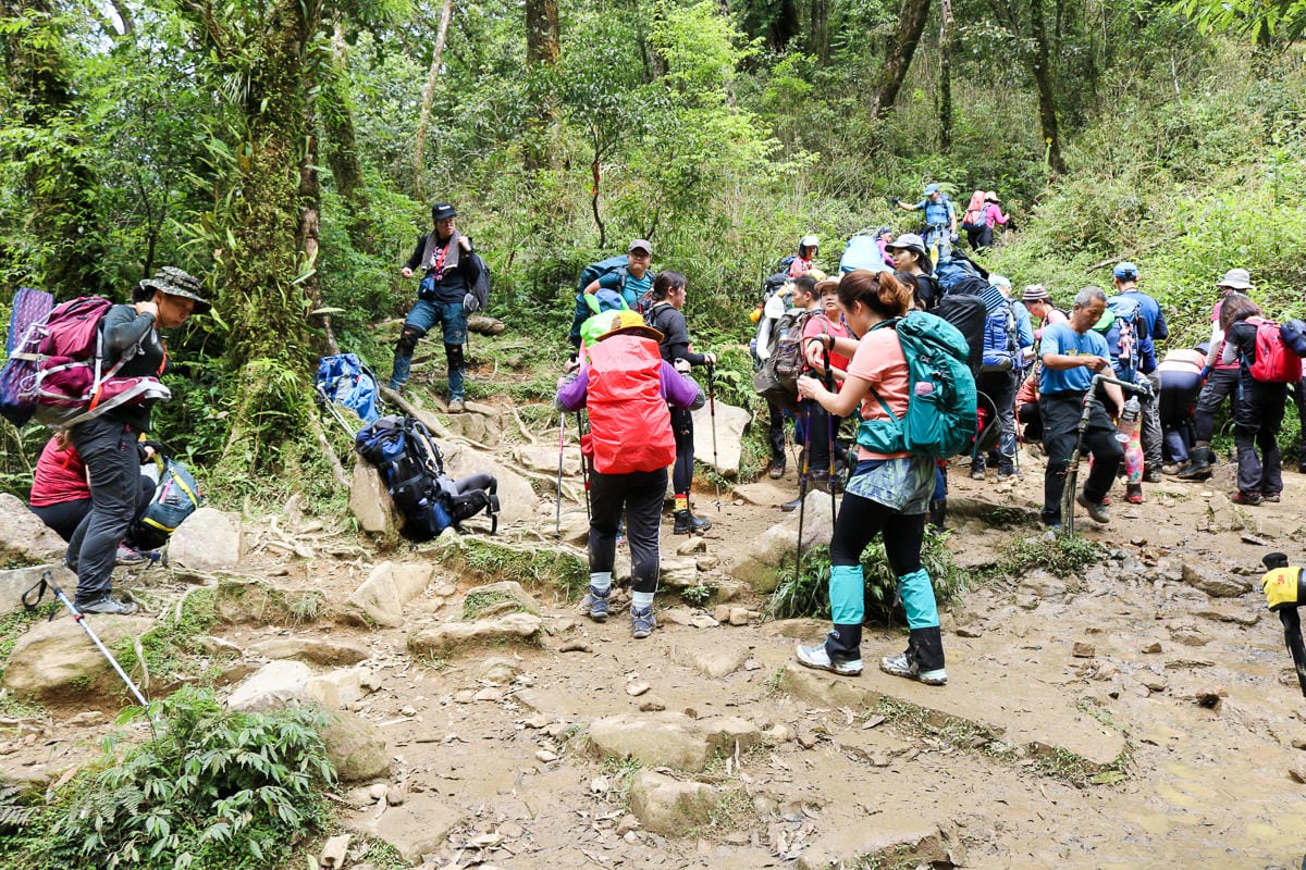 宜蘭松蘿湖單攻一日來回勇腳帶淚 十七歲少女湖面貌只能用驚心動魄形容