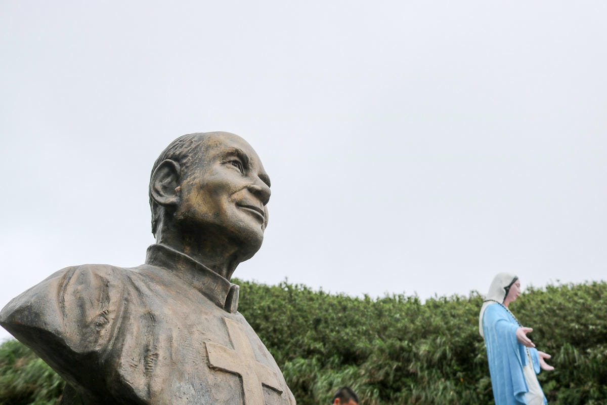 宜蘭礁溪聖母登山步道朝聖路 爬抹茶山聖母山莊沒說的真相