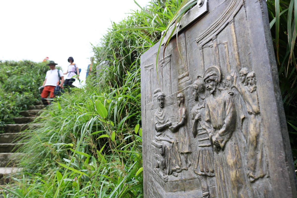 宜蘭礁溪聖母登山步道朝聖路 爬抹茶山聖母山莊沒說的真相