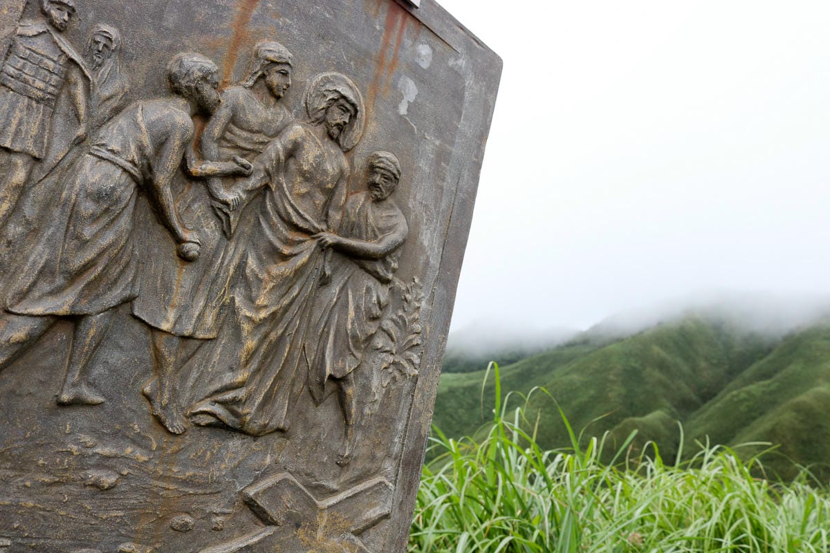 宜蘭礁溪聖母登山步道朝聖路 爬抹茶山聖母山莊沒說的真相