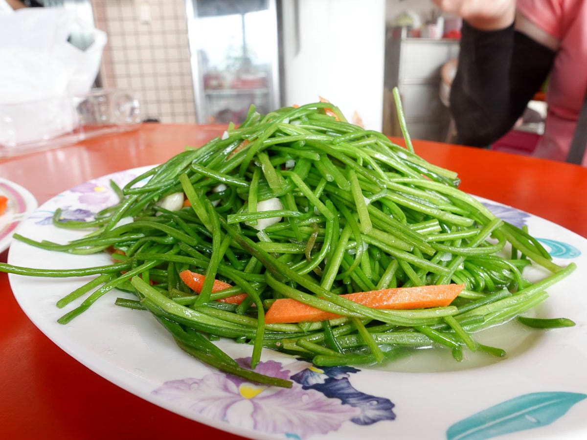 九份金瓜石阿嬤的廚房 人情古早味合菜想吃芋圓還得碰運氣