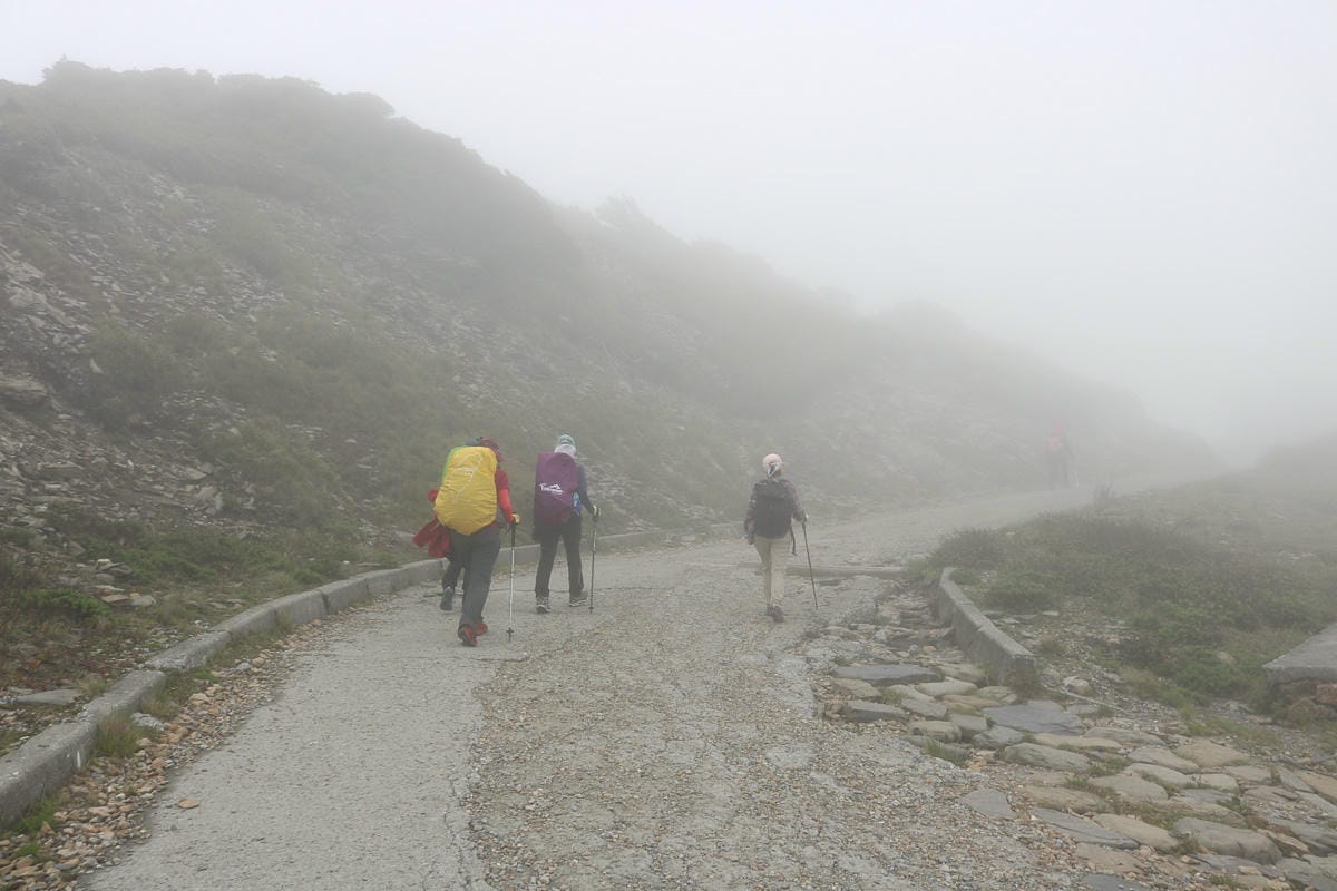 跟老蝦走合歡山兩天一夜 合歡主東峰合歡尖石門山看日出加小奇萊 (上