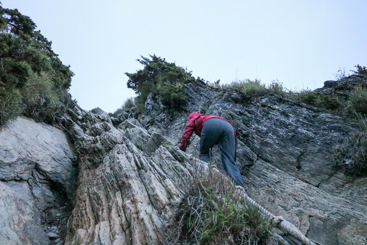 跟老蝦走合歡山兩天一夜 合歡主東峰合歡尖石門山看日出加小奇萊 (上